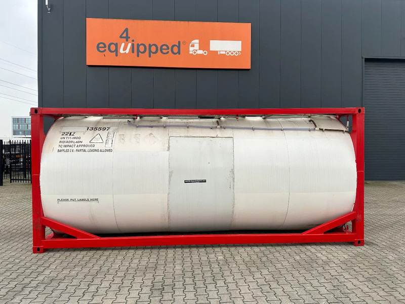 SINGAMAS 20FT ISO, 26.000L/1-COMP/3 BAFFELS/3 manholes, 5Y: 08-2027, L4BN, T11 - Storage tank: picture 2 SINGAMAS 20FT ISO, 26.000L/1-COMP/3 BAFFELS/3 manholes, 5Y: 08-2027, L4BN, T11 - Storage tank: picture 2
