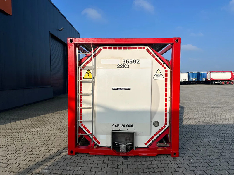 SINGAMAS 20FT ISO, 26.000L/1-COMP/3 BAFFELS/3 manholes, 5Y: 08-2027, L4BN, T11 - Storage tank: picture 5 SINGAMAS 20FT ISO, 26.000L/1-COMP/3 BAFFELS/3 manholes, 5Y: 08-2027, L4BN, T11 - Storage tank: picture 5