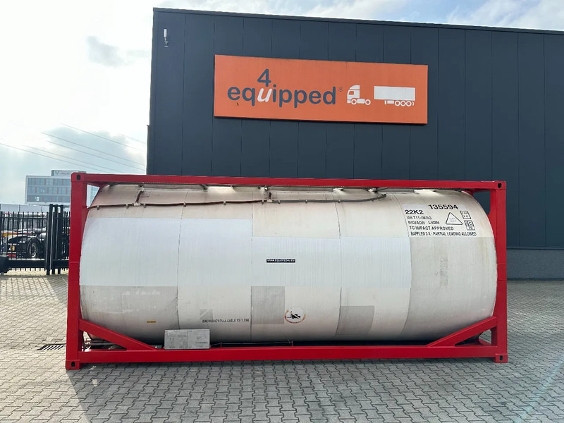 SINGAMAS 20FT ISO, 26.000L/1-COMP/3 BAFFELS/3 manholes, 5Y: 08-2027, L4BN, T11 - Storage tank: picture 2 SINGAMAS 20FT ISO, 26.000L/1-COMP/3 BAFFELS/3 manholes, 5Y: 08-2027, L4BN, T11 - Storage tank: picture 2
