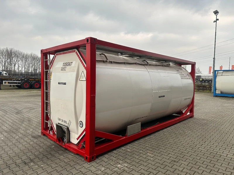 SINGAMAS 20FT ISO, 26.000L/1-COMP/3 BAFFELS/3 manholes, 5Y: 08-2027, L4BN, T11 - Storage tank: picture 4 SINGAMAS 20FT ISO, 26.000L/1-COMP/3 BAFFELS/3 manholes, 5Y: 08-2027, L4BN, T11 - Storage tank: picture 4