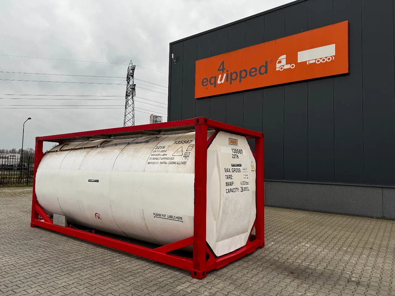 SINGAMAS 20FT ISO, 26.000L/1-COMP/3 BAFFELS/3 manholes, 5Y: 08-2027, L4BN, T11 - Storage tank: picture 3 SINGAMAS 20FT ISO, 26.000L/1-COMP/3 BAFFELS/3 manholes, 5Y: 08-2027, L4BN, T11 - Storage tank: picture 3