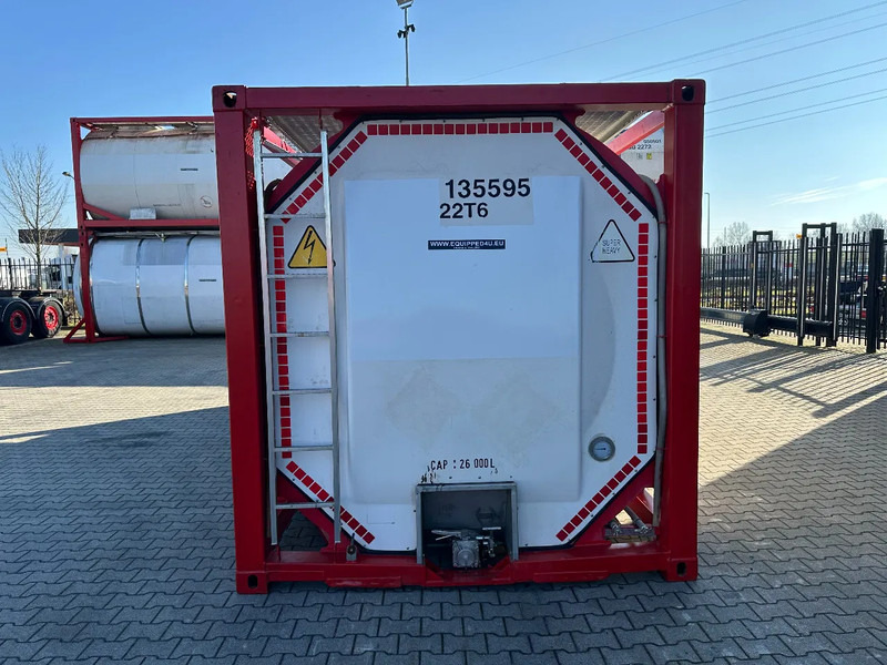 SINGAMAS 20FT ISO, 26.000L/1-COMP/3 BAFFELS/3 manholes, 5Y inspection: 06/2027, L4BN - Storage tank: picture 4 SINGAMAS 20FT ISO, 26.000L/1-COMP/3 BAFFELS/3 manholes, 5Y inspection: 06/2027, L4BN - Storage tank: picture 4