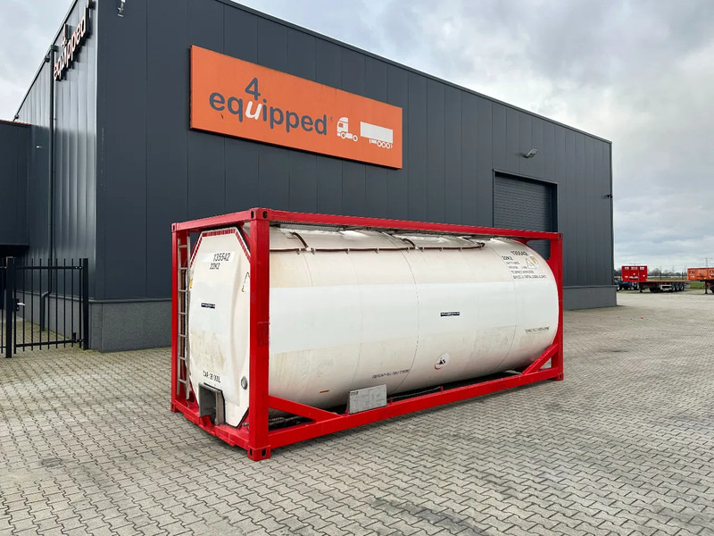 SINGAMAS 20FT ISO, 26.000L/1-COMP/3 BAFFELS/3 manholes, 5Y inspection: 06/2027 - Storage tank: picture 1 SINGAMAS 20FT ISO, 26.000L/1-COMP/3 BAFFELS/3 manholes, 5Y inspection: 06/2027 - Storage tank: picture 1