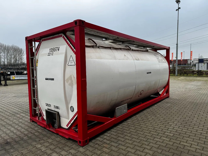 SINGAMAS 20FT ISO, 26.000L/1-COMP/3 BAFFELS/3 manholes, 5Y inspection: 11/2025 - Storage tank: picture 4 SINGAMAS 20FT ISO, 26.000L/1-COMP/3 BAFFELS/3 manholes, 5Y inspection: 11/2025 - Storage tank: picture 4