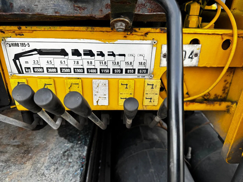 Crane truck Scania P114-340 + HIAB 19-5 crane + remote / Euro-3 / 3 pedals / NL-truck / APK: 12-2025: picture 15