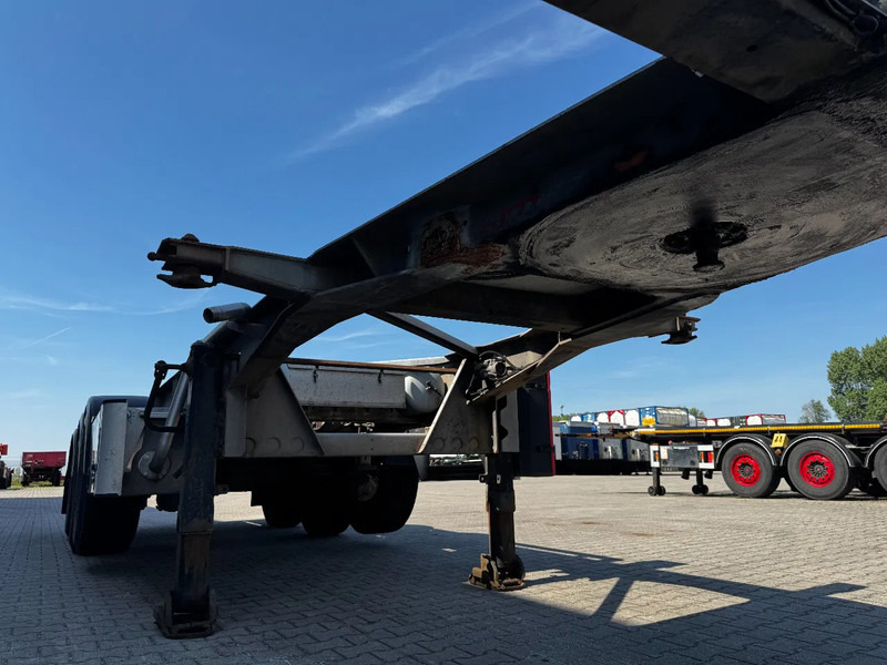 Container transporter/ Swap body semi-trailer Van Hool 20FT/30FT, ADR (EX/II, EX/III, FL, AT), BPW + drum, ALCOA, galvanized, liftaxle, NL-Chassis, 80% tyres: picture 8