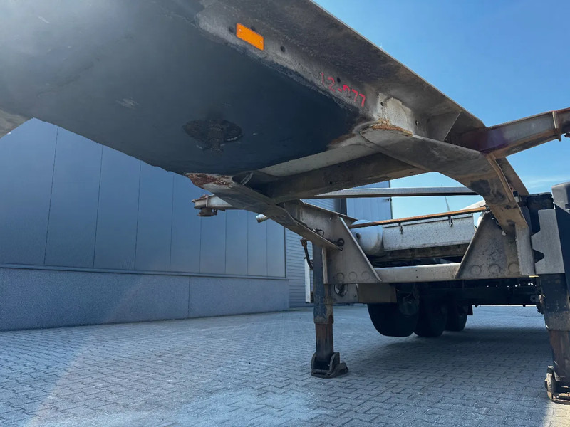 Container transporter/ Swap body semi-trailer Van Hool 20FT/30FT, ADR (EX/II, EX/III, FL, AT), BPW + drum, ALCOA, galvanized, liftaxle, NL-Chassis, 80% tyres: picture 9