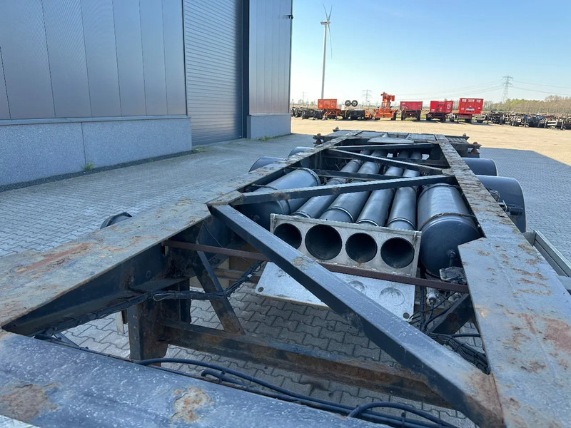 Container transporter/ Swap body semi-trailer Van Hool 20FT/30FT, ADR (EX/II, EX/III, FL, OX, AT), SAF, drum, liftaxle, NL-Chassis: picture 17
