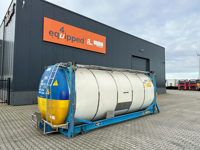 Van Hool 20FT SWAPBODY 30.800L, UN PORTABLE, T7, 2,5Y inspection: 11/2025 - Storage tank: picture 1 Van Hool 20FT SWAPBODY 30.800L, UN PORTABLE, T7, 2,5Y inspection: 11/2025 - Storage tank: picture 1