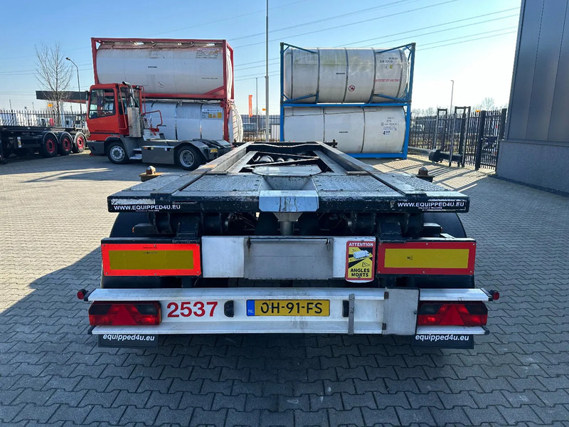 Van Hool 20FT Tipping-chassis, ADR (EX/II, EX/III, FL, AT), SAF, 2 liftaxles, APK/ADR: 06-2025 - Container transporter/ Swap body semi-trailer: picture 4 Van Hool 20FT Tipping-chassis, ADR (EX/II, EX/III, FL, AT), SAF, 2 liftaxles, APK/ADR: 06-2025 - Container transporter/ Swap body semi-trailer: picture 4