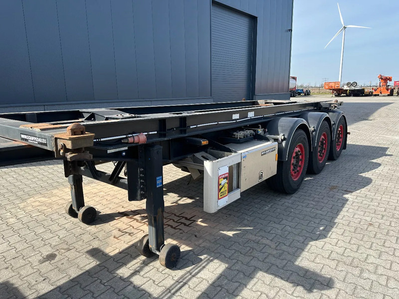 Container transporter/ Swap body semi-trailer Van Hool 20FT Tipping-chassis, ADR (EX/II, EX/III, FL, AT), SAF, 2 liftaxles, APK/ADR: 10-2025: picture 13