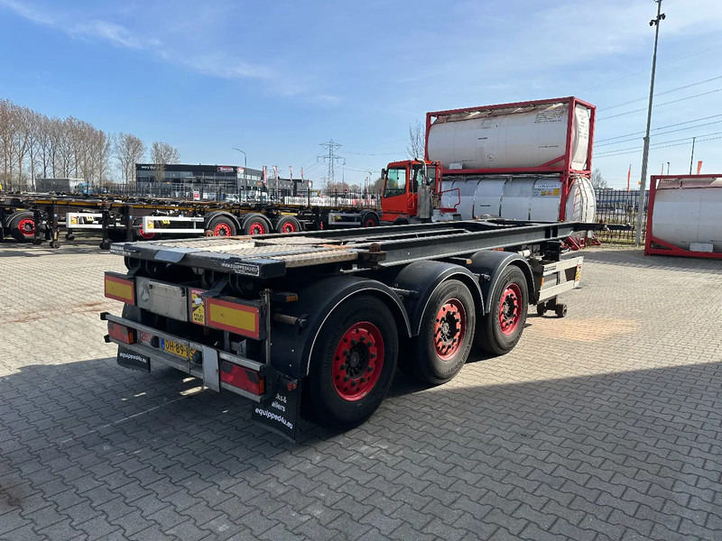 Container transporter/ Swap body semi-trailer Van Hool 20FT Tipping-chassis, ADR (EX/II, EX/III, FL, AT), SAF, 2 liftaxles, APK/ADR: 10-2025: picture 6