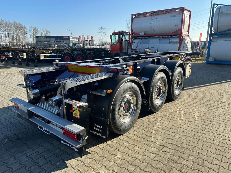 Van Hool NEW / DIRECT AVAILABLE 20FT ADR-CHASSIS, EMPTY WEIGHT: 3.300KG, DISCBRAKES, 3x available, ALU WHEELS - Container transporter/ Swap body semi-trailer: picture 4 Van Hool NEW / DIRECT AVAILABLE 20FT ADR-CHASSIS, EMPTY WEIGHT: 3.300KG, DISCBRAKES, 3x available, ALU WHEELS - Container transporter/ Swap body semi-trailer: picture 4