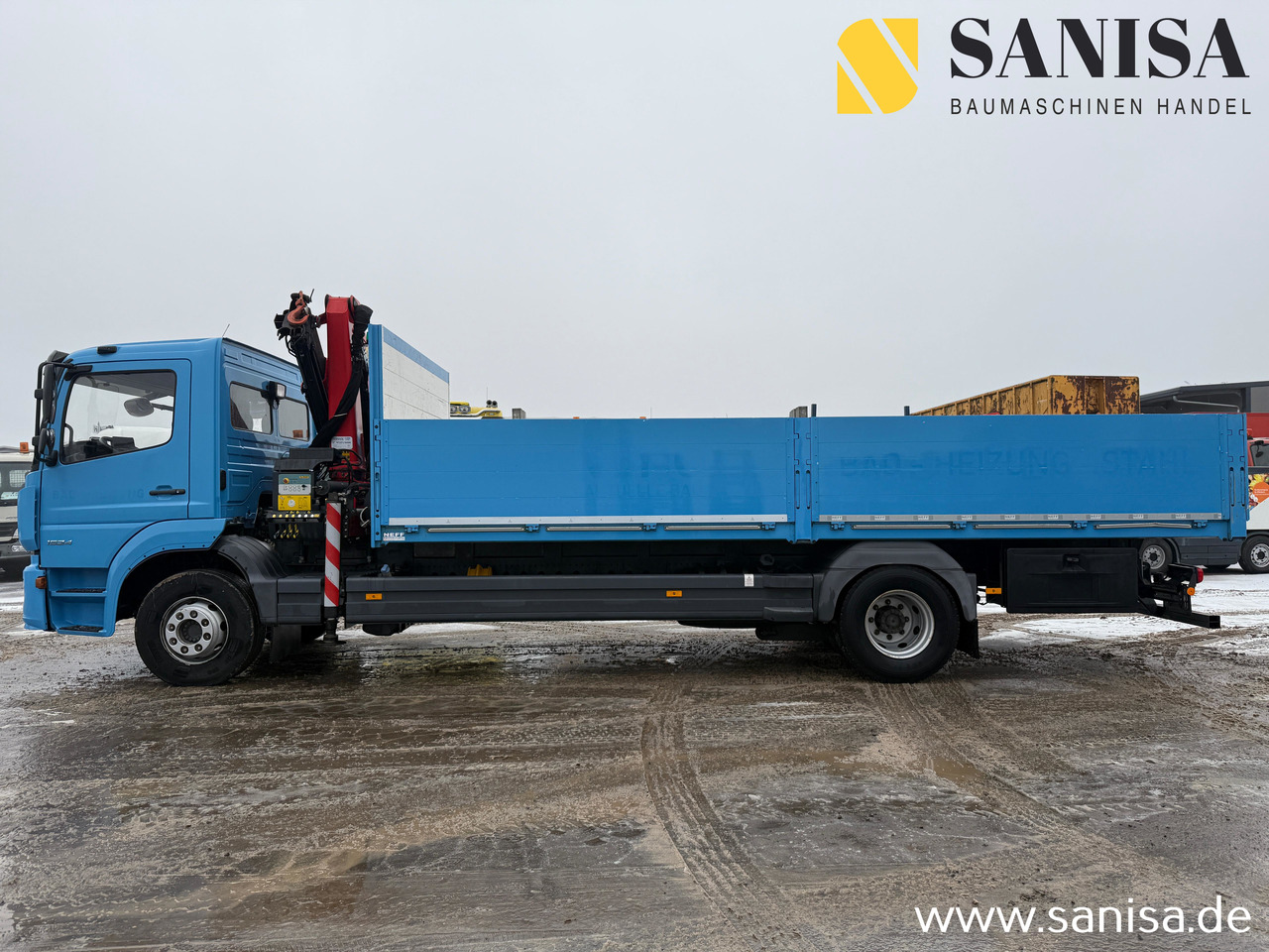 MERCEDES-BENZ Atego 1524/Palfinger PK 9.501/Funk - Dropside/ Flatbed truck, Crane truck: picture 5 MERCEDES-BENZ Atego 1524/Palfinger PK 9.501/Funk - Dropside/ Flatbed truck, Crane truck: picture 5