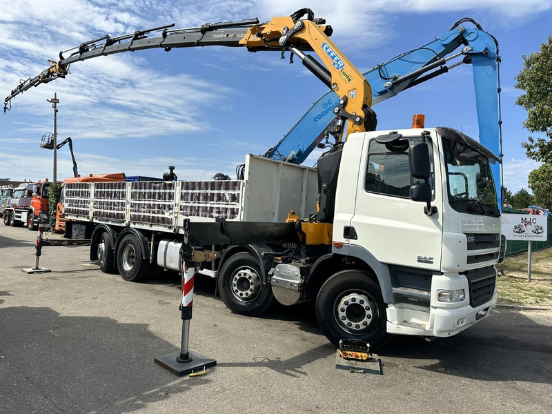 DAF CF 85.360 8x2 + CRANE (25m!) EFFER 305 6S + JIB 4S + ROTATOR - PLATORM 7m60 - LIFT + STEERING AXLE - EURO 5 - BE - Crane truck: picture 1 DAF CF 85.360 8x2 + CRANE (25m!) EFFER 305 6S + JIB 4S + ROTATOR - PLATORM 7m60 - LIFT + STEERING AXLE - EURO 5 - BE - Crane truck: picture 1