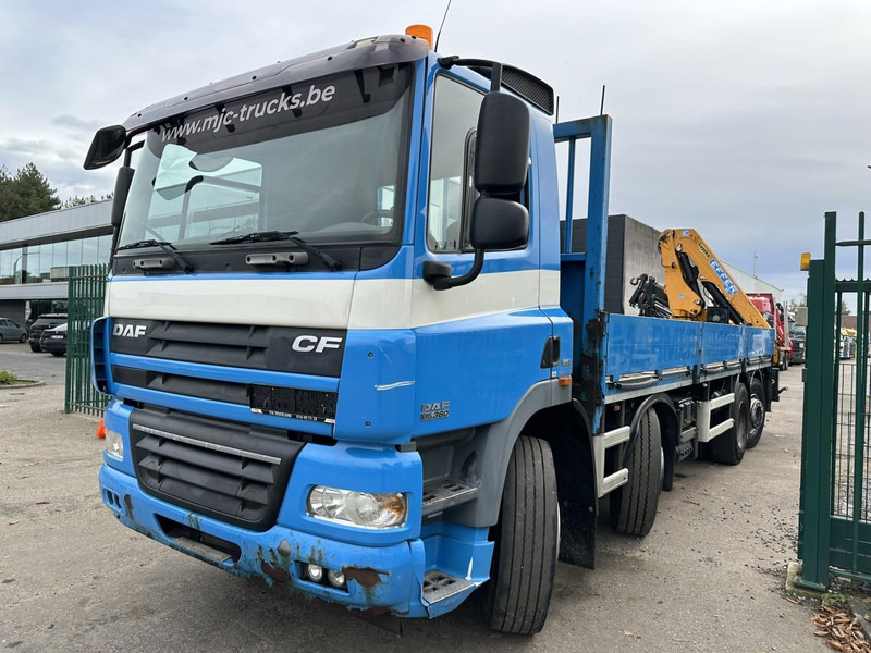 DAF CF 85.360 8x2 PRITSCHE 7m35 + KRAN EFFER 165-3S + RADIO - MANUAL GEARBOX ZF - EURO 5 - BE TRUCK - Dropside/ Flatbed truck, Crane truck: picture 4 DAF CF 85.360 8x2 PRITSCHE 7m35 + KRAN EFFER 165-3S + RADIO - MANUAL GEARBOX ZF - EURO 5 - BE TRUCK - Dropside/ Flatbed truck, Crane truck: picture 4