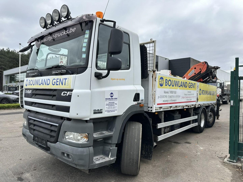 DAF CF 85.460 6x2 LIFT+LENK ACHSE  + KRAN PALFINGER PK 18500 (3x) + RADIO + ROTATOR - EURO 5 - AS TRONIC - BE TRUCK - Dropside/ Flatbed truck, Crane truck: picture 4 DAF CF 85.460 6x2 LIFT+LENK ACHSE  + KRAN PALFINGER PK 18500 (3x) + RADIO + ROTATOR - EURO 5 - AS TRONIC - BE TRUCK - Dropside/ Flatbed truck, Crane truck: picture 4