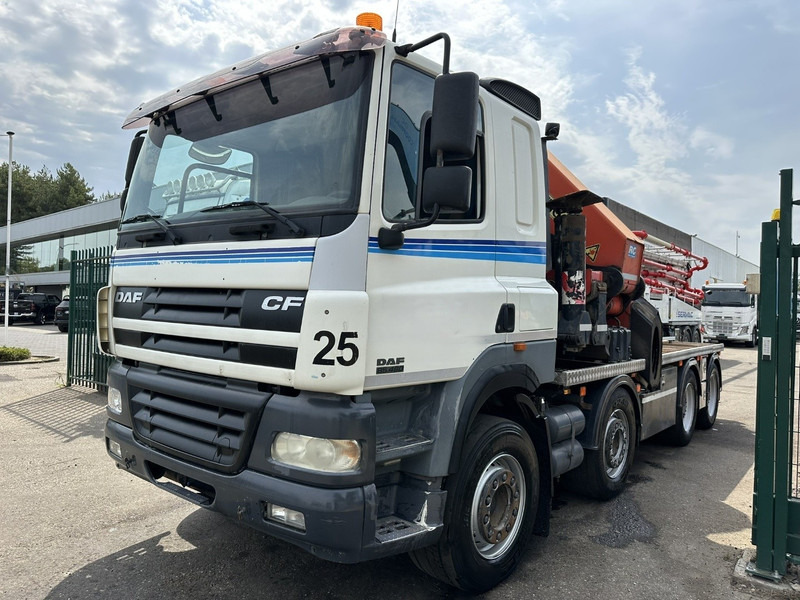 DAF CF 85.480 8x4 + CRANE PALFINGER PK90002 F (7x) - MANUAL ZF - RETARDER - BIG AXLES / HUB REDUCTION - STEEL SPRING - Crane truck: picture 3 DAF CF 85.480 8x4 + CRANE PALFINGER PK90002 F (7x) - MANUAL ZF - RETARDER - BIG AXLES / HUB REDUCTION - STEEL SPRING - Crane truck: picture 3