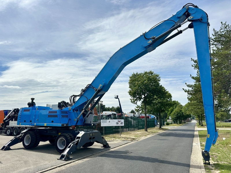 Fuchs TEREX MHL 360 OVERSLAGKRAAN / MATERIAL HANDLER / UMSCHLAGBAGGER - TOP ZUSTAND - Wheel excavator: picture 2 Fuchs TEREX MHL 360 OVERSLAGKRAAN / MATERIAL HANDLER / UMSCHLAGBAGGER - TOP ZUSTAND - Wheel excavator: picture 2