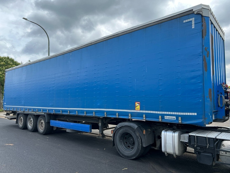 Krone 3-AXLES TRAILER - SAF DISC - LIFT + STEERING AXLE - TAILLIFT - Curtainsider semi-trailer: picture 5 Krone 3-AXLES TRAILER - SAF DISC - LIFT + STEERING AXLE - TAILLIFT - Curtainsider semi-trailer: picture 5