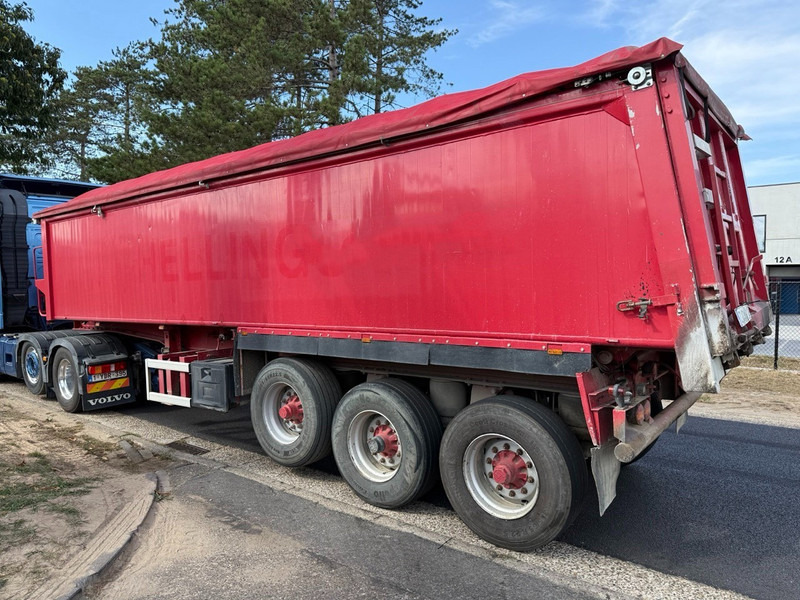 LAG 0-3-37 KAL - 3-AXLES ALU TIPPER - 42m3 AIR SUSPENSION - BPW DRUM - MARCOLIN COVER - Tipper semi-trailer: picture 3 LAG 0-3-37 KAL - 3-AXLES ALU TIPPER - 42m3 AIR SUSPENSION - BPW DRUM - MARCOLIN COVER - Tipper semi-trailer: picture 3