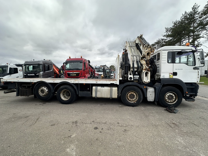 MAN TGA 35.430 8x2 + CRANE HIAB 700 E-6 + JIB 165X-3 - RETARDER - PLATFORM 6m70~8m50 EXTENDABLE - MANUAL GEARBOX ZF - LIFT + STEERING AXLE - Crane truck: picture 3 MAN TGA 35.430 8x2 + CRANE HIAB 700 E-6 + JIB 165X-3 - RETARDER - PLATFORM 6m70~8m50 EXTENDABLE - MANUAL GEARBOX ZF - LIFT + STEERING AXLE - Crane truck: picture 3