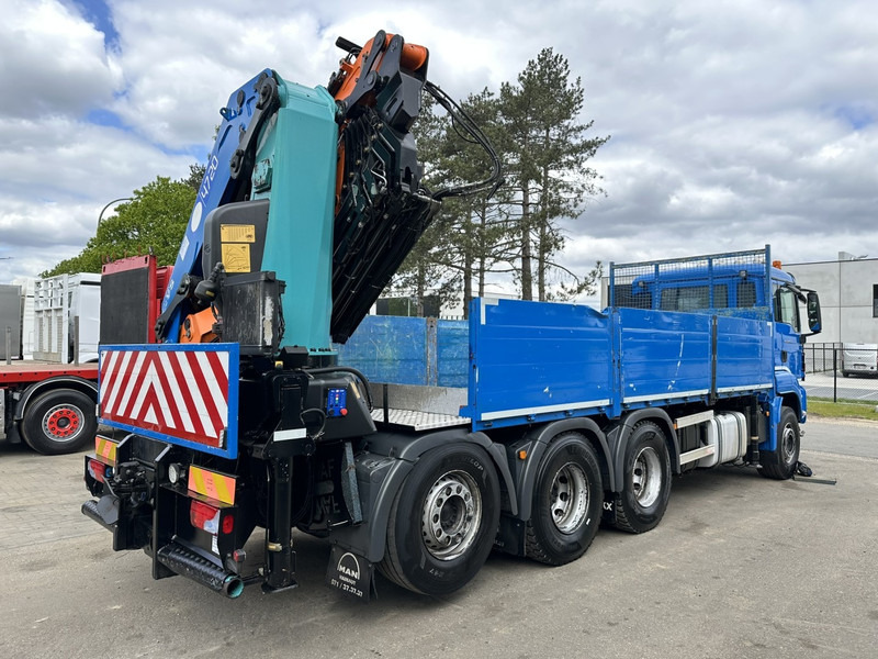 MAN TGS 35.400 8x4 TRIDEM + (32.5m) KRAN HMF 4720 K6 + JIB FJ1000 K4 - PRITSCHE 6m - LIFT/LENK ACHSE - RADIO - 5E F - BELGISCHE LKW - Dropside/ Flatbed truck, Crane truck: picture 5 MAN TGS 35.400 8x4 TRIDEM + (32.5m) KRAN HMF 4720 K6 + JIB FJ1000 K4 - PRITSCHE 6m - LIFT/LENK ACHSE - RADIO - 5E F - BELGISCHE LKW - Dropside/ Flatbed truck, Crane truck: picture 5