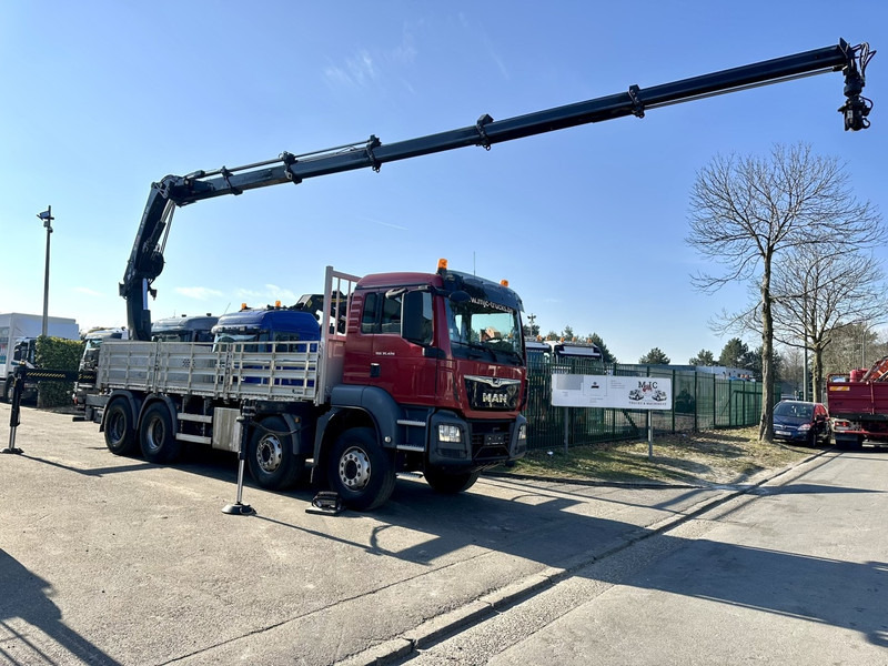 MAN TGS 35.420 8x4 + CRANE HIAB X-HIPRO 302 EP-5 - 192.000km - ROTATOR - 5/6 F - PLATFORM 6m55 - AIR SUSPENSION - TUV 06/2025 - TOP CONDITION - Crane truck: picture 2 MAN TGS 35.420 8x4 + CRANE HIAB X-HIPRO 302 EP-5 - 192.000km - ROTATOR - 5/6 F - PLATFORM 6m55 - AIR SUSPENSION - TUV 06/2025 - TOP CONDITION - Crane truck: picture 2