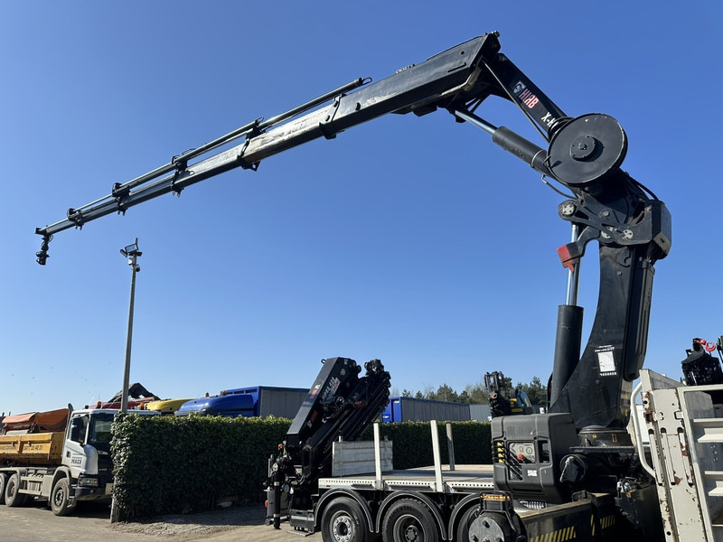 Crane truck MAN TGS 35.420 8x4 + CRANE HIAB X-HIPRO 302 EP-5 - 192.000km - ROTATOR - 5/6 F - PLATFORM 6m55 - AIR SUSPENSION - TUV 06/2025 - TOP CONDITION: picture 6