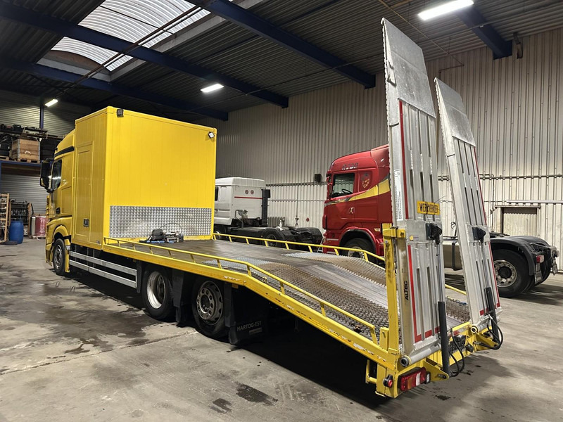 Mercedes-Benz ACTROS 2745 6x2 OPRIJWAGEN / AUTOTRANSPORTER / MACHINE CARRIER - WINCH - 6m10 - EURO 5 - LIFT AXLE - HYDR RAMPS - NL TRUCK - Autotransporter truck: picture 2 Mercedes-Benz ACTROS 2745 6x2 OPRIJWAGEN / AUTOTRANSPORTER / MACHINE CARRIER - WINCH - 6m10 - EURO 5 - LIFT AXLE - HYDR RAMPS - NL TRUCK - Autotransporter truck: picture 2