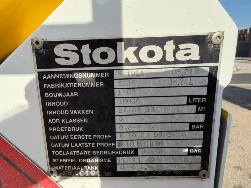 Tank truck Mercedes-Benz ANTOS 2632 6x2 FUEL TANKER 16.000L - 4 COMP - DIESEL / PETROL - RETARDER - EURO 6 - LIFT / STEERING AXLE - *FULL AIR* - BE TRUCK: picture 13