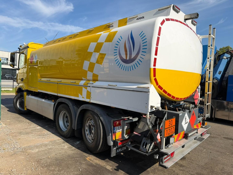 Tank truck Mercedes-Benz ANTOS 2632 6x2 FUEL TANKER 16.000L - 4 COMP - DIESEL / PETROL - RETARDER - EURO 6 - LIFT / STEERING AXLE - *FULL AIR* - BE TRUCK: picture 6