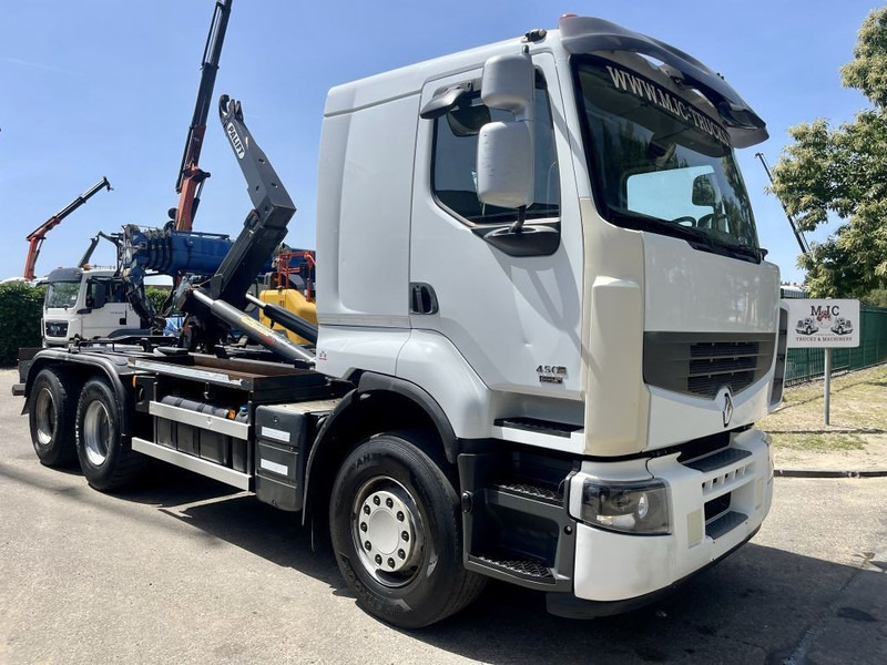 Renault Lander 450 DXI EURO 5 - 6x4 - 20T PALLIFT HAAKSYSTEEM/ ABROLLKIPPER / GANCHO / PORTE CONTAINER - BLATT / AP ACHSEN - BE TRUCK - Hook lift truck: picture 1 Renault Lander 450 DXI EURO 5 - 6x4 - 20T PALLIFT HAAKSYSTEEM/ ABROLLKIPPER / GANCHO / PORTE CONTAINER - BLATT / AP ACHSEN - BE TRUCK - Hook lift truck: picture 1