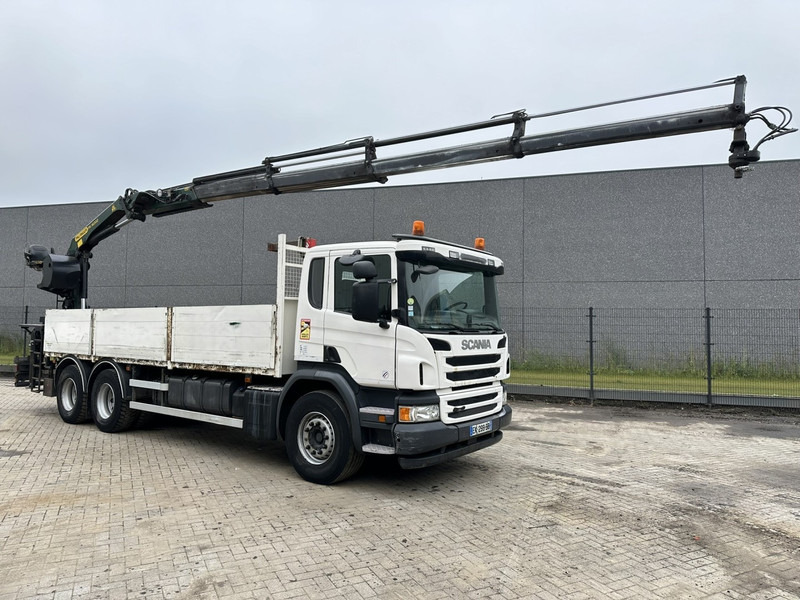 Scania P450 6x4 + KRAN PK 16002 C - *287.000km* - RETARDER - E6 - TÜV 07/2025 - GOOD CONDITION - Dropside/ Flatbed truck, Crane truck: picture 2 Scania P450 6x4 + KRAN PK 16002 C - *287.000km* - RETARDER - E6 - TÜV 07/2025 - GOOD CONDITION - Dropside/ Flatbed truck, Crane truck: picture 2