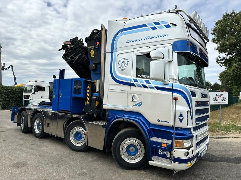 Scania R500 8x2 ZSM + KRAN 100Tm! PALFINGER PK100002 G 8x - RETARDER - ALCOA DURA BRIGHT - LIFT + STEERING - 5/6 HYDR F - TÜV 05/2026 - TOP CONDITION - Crane truck: picture 2 Scania R500 8x2 ZSM + KRAN 100Tm! PALFINGER PK100002 G 8x - RETARDER - ALCOA DURA BRIGHT - LIFT + STEERING - 5/6 HYDR F - TÜV 05/2026 - TOP CONDITION - Crane truck: picture 2
