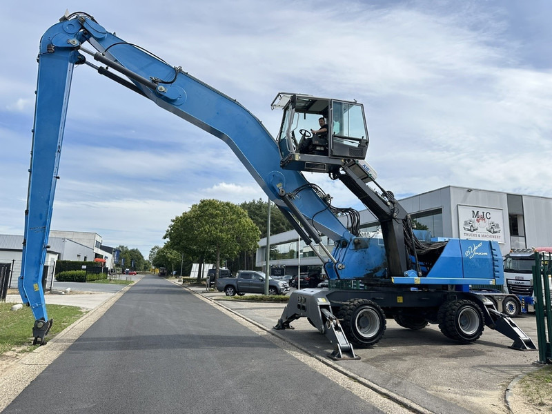 Terex FUCHS MHL 360 OVERSLAGKRAAN / MATERIAL HANDLER / UMSCHLAGBAGGER - TOP ZUSTAND - Wheel excavator: picture 4 Terex FUCHS MHL 360 OVERSLAGKRAAN / MATERIAL HANDLER / UMSCHLAGBAGGER - TOP ZUSTAND - Wheel excavator: picture 4