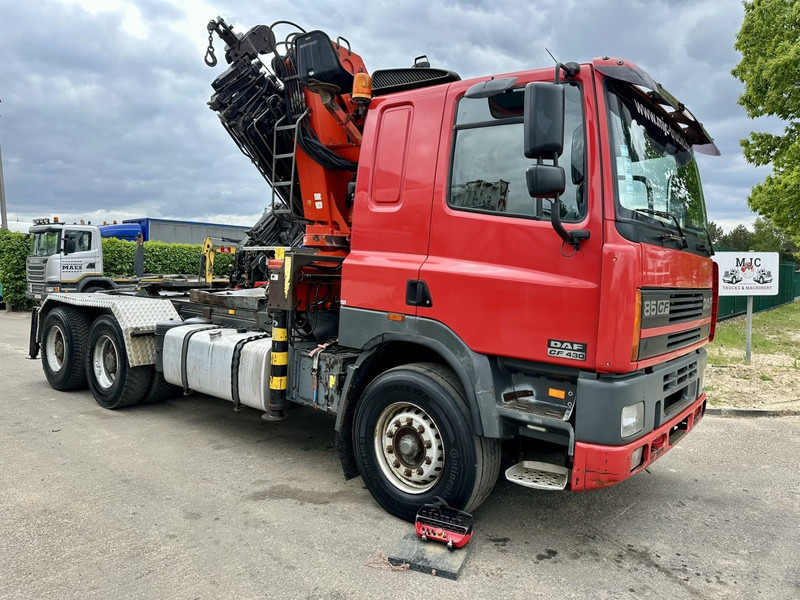 DAF 85 CF 430 6x4 CRANE PK 32.000 F (7x) + WINCH - EURO 2 - MANUAL ZF - HUB REDUCTION / STEEL SPRING - BE TRUCK - Tractor unit: picture 2 DAF 85 CF 430 6x4 CRANE PK 32.000 F (7x) + WINCH - EURO 2 - MANUAL ZF - HUB REDUCTION / STEEL SPRING - BE TRUCK - Tractor unit: picture 2