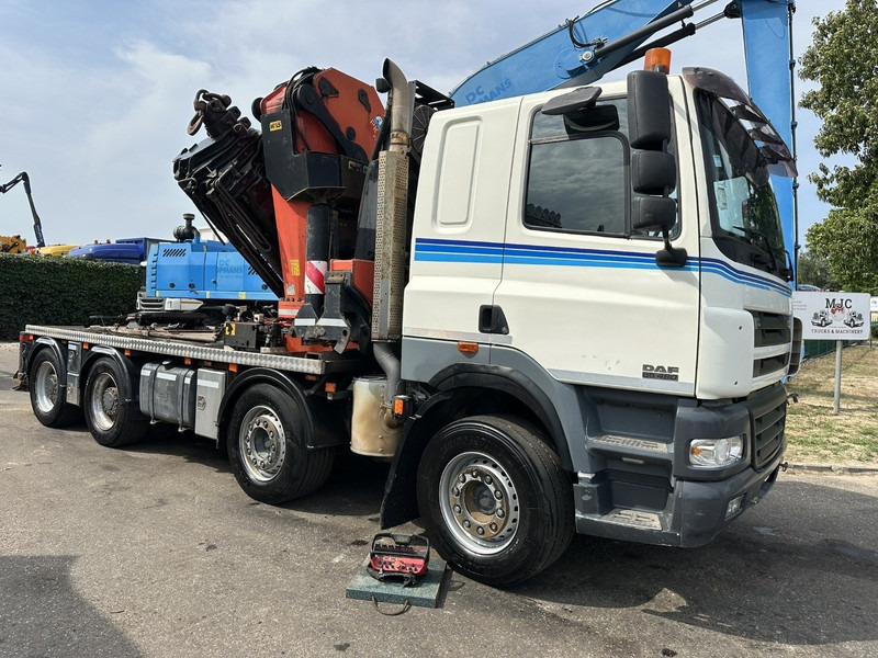 DAF CF 85.480 8x4 ZSM + KRAN PALFINGER PK90002 F (7x) - MANUAL ZF - RETARDER - BIG AXLES / HUB REDUCTION - STEEL SPRING - Tractor unit: picture 1 DAF CF 85.480 8x4 ZSM + KRAN PALFINGER PK90002 F (7x) - MANUAL ZF - RETARDER - BIG AXLES / HUB REDUCTION - STEEL SPRING - Tractor unit: picture 1