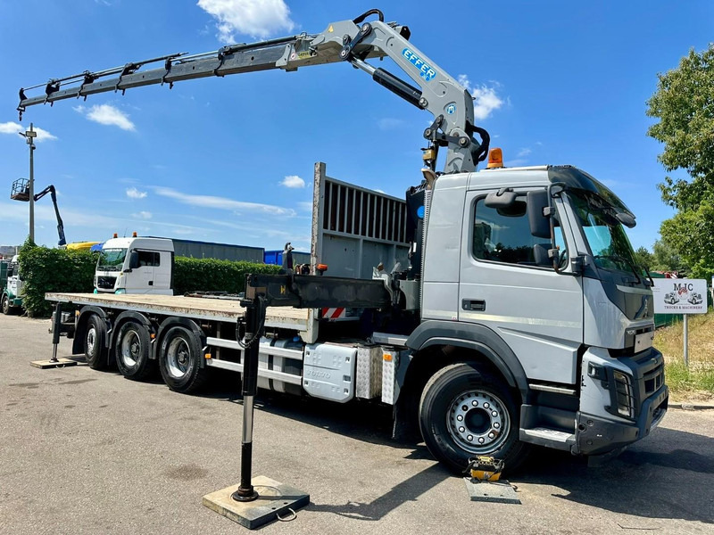 Volvo FMX 330 8x4 TRIDEM PRITSCHE + KRAN EFFER 265 / 6S - PLATFORM 7m50 - EURO 6 - RADIO - *473.000km* - TÜV 05/2026 - BE TRUCK - Dropside/ Flatbed truck, Crane truck: picture 2 Volvo FMX 330 8x4 TRIDEM PRITSCHE + KRAN EFFER 265 / 6S - PLATFORM 7m50 - EURO 6 - RADIO - *473.000km* - TÜV 05/2026 - BE TRUCK - Dropside/ Flatbed truck, Crane truck: picture 2