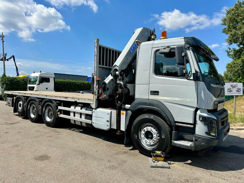 Volvo FMX 330 8x4 TRIDEM PRITSCHE + KRAN EFFER 265 / 6S - PLATFORM 7m50 - EURO 6 - RADIO - *473.000km* - TÜV 05/2026 - BE TRUCK - Dropside/ Flatbed truck, Crane truck: picture 1 Volvo FMX 330 8x4 TRIDEM PRITSCHE + KRAN EFFER 265 / 6S - PLATFORM 7m50 - EURO 6 - RADIO - *473.000km* - TÜV 05/2026 - BE TRUCK - Dropside/ Flatbed truck, Crane truck: picture 1