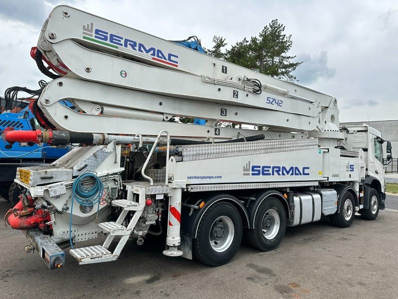 Volvo FMX 500 8x4 + SERMAC 5Z42 BETONPUMP 42m! - *108.000km* - TÜV 11/2025 - ALCOA - HUB REDUCTION - TOP CONDITION - BELGIAN TRUCK - Concrete pump truck: picture 5 Volvo FMX 500 8x4 + SERMAC 5Z42 BETONPUMP 42m! - *108.000km* - TÜV 11/2025 - ALCOA - HUB REDUCTION - TOP CONDITION - BELGIAN TRUCK - Concrete pump truck: picture 5