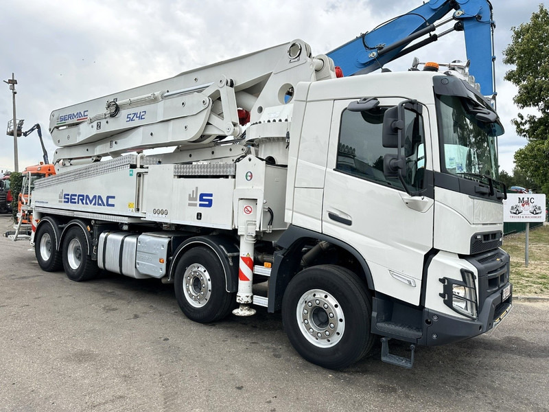 Volvo FMX 500 8x4 + SERMAC 5Z42 BETONPUMP 42m! - *108.000km* - TÜV 11/2025 - ALCOA - HUB REDUCTION - TOP CONDITION - BELGIAN TRUCK - Concrete pump truck: picture 1 Volvo FMX 500 8x4 + SERMAC 5Z42 BETONPUMP 42m! - *108.000km* - TÜV 11/2025 - ALCOA - HUB REDUCTION - TOP CONDITION - BELGIAN TRUCK - Concrete pump truck: picture 1