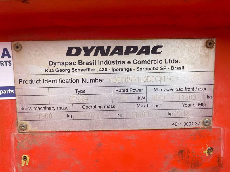 Dynapac CP 224 - Pneumatic roller: picture 3 Dynapac CP 224 - Pneumatic roller: picture 3