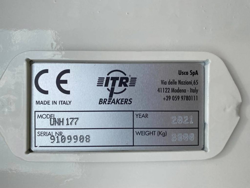 ITR UNH177 - Hydraulic hammer for Construction machinery: picture 3 ITR UNH177 - Hydraulic hammer for Construction machinery: picture 3
