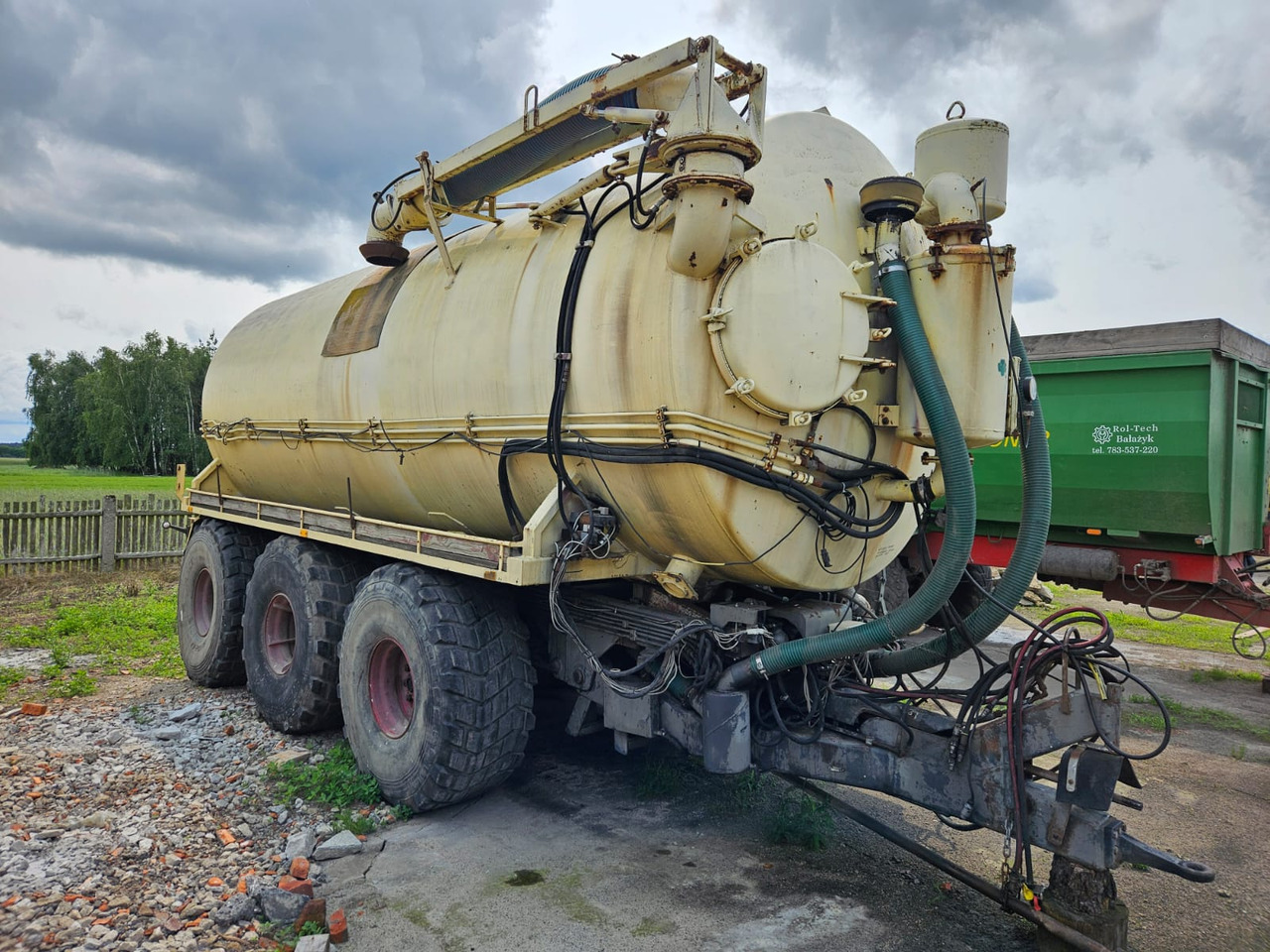 Beczka asenizacyjna Tridem 21000 - Slurry tanker: picture 3 Beczka asenizacyjna Tridem 21000 - Slurry tanker: picture 3