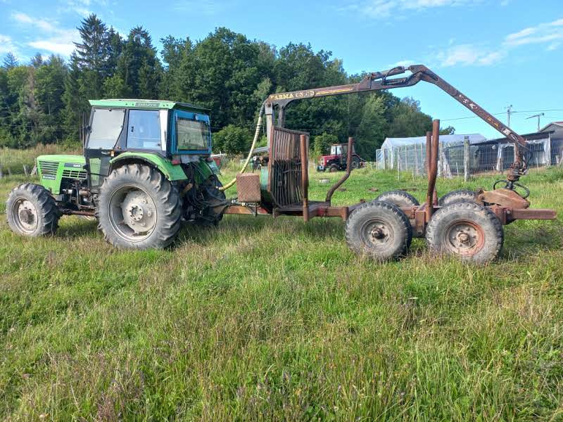 Deutz 6806 + Farma T6 - Farm tractor: picture 4 Deutz 6806 + Farma T6 - Farm tractor: picture 4