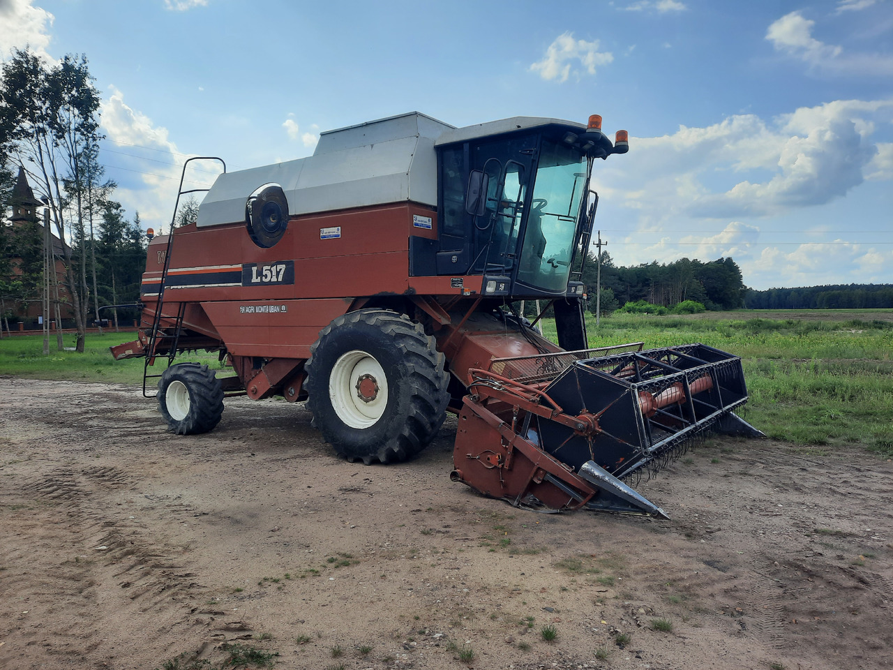 LAVERDA L517 MCS - Combine harvester: picture 1 LAVERDA L517 MCS - Combine harvester: picture 1
