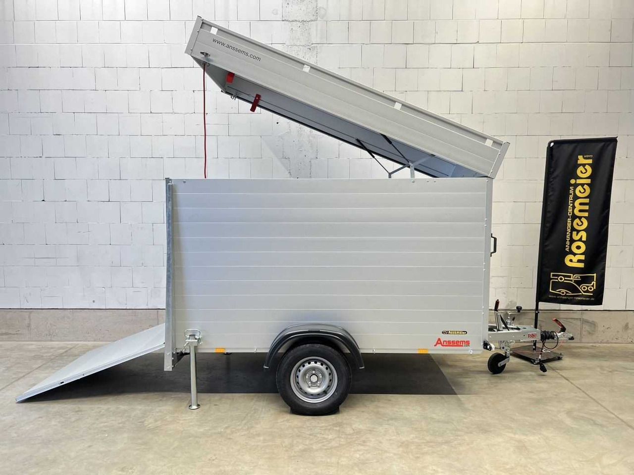 ANSSEMS GTB 1200 VT3 Deckelanhänger - Car trailer: picture 1 ANSSEMS GTB 1200 VT3 Deckelanhänger - Car trailer: picture 1