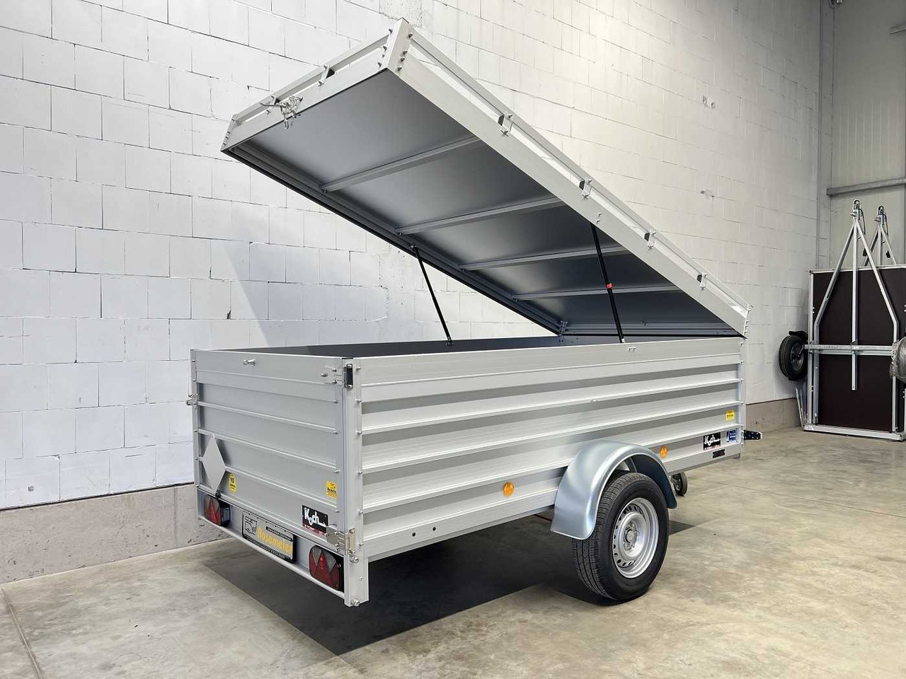 KOCH 7.13 2 BWEH Tür Deckelanhänger - Car trailer: picture 3 KOCH 7.13 2 BWEH Tür Deckelanhänger - Car trailer: picture 3