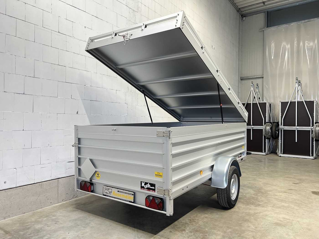 KOCH 7.13 2 BWEH Tür Deckelanhänger - Car trailer: picture 4 KOCH 7.13 2 BWEH Tür Deckelanhänger - Car trailer: picture 4